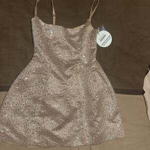 Babyboo Fashion Angelique Mini Dress Champagne